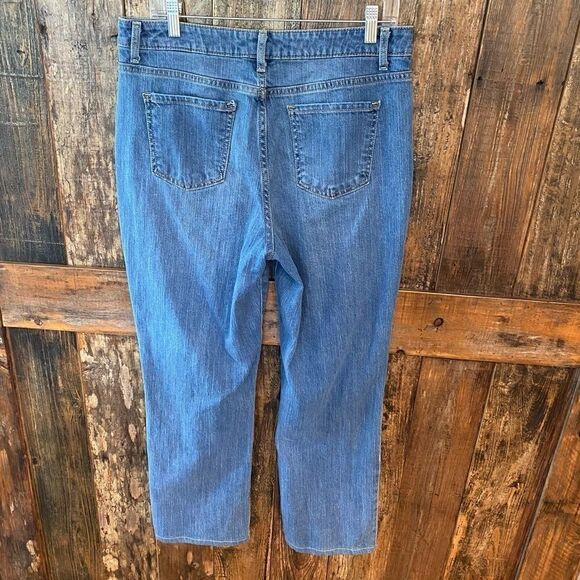 Coldwater Creek Sz 10 Blue Curvy Denim Casual Rustic Cotton Jeans - Picture 4 of 7